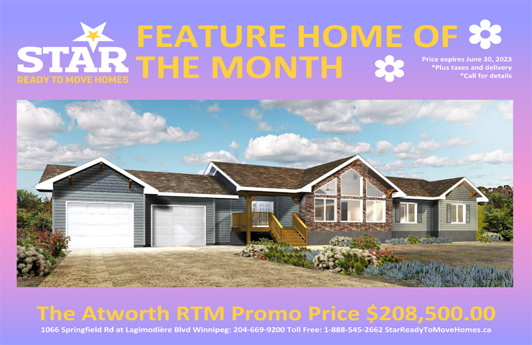 Star Ready To Move Homes In Manitoba and Saskatchewan