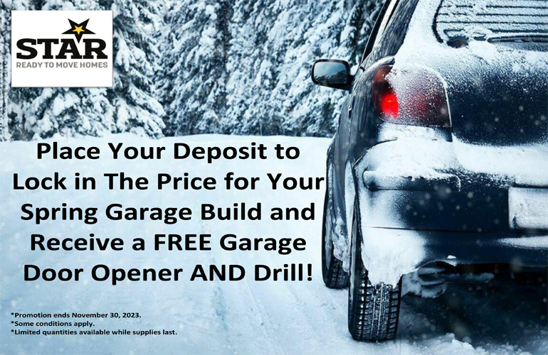 231107 Garage Build Promo