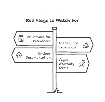 Red Flags to Watch For Red Flags to Watch For